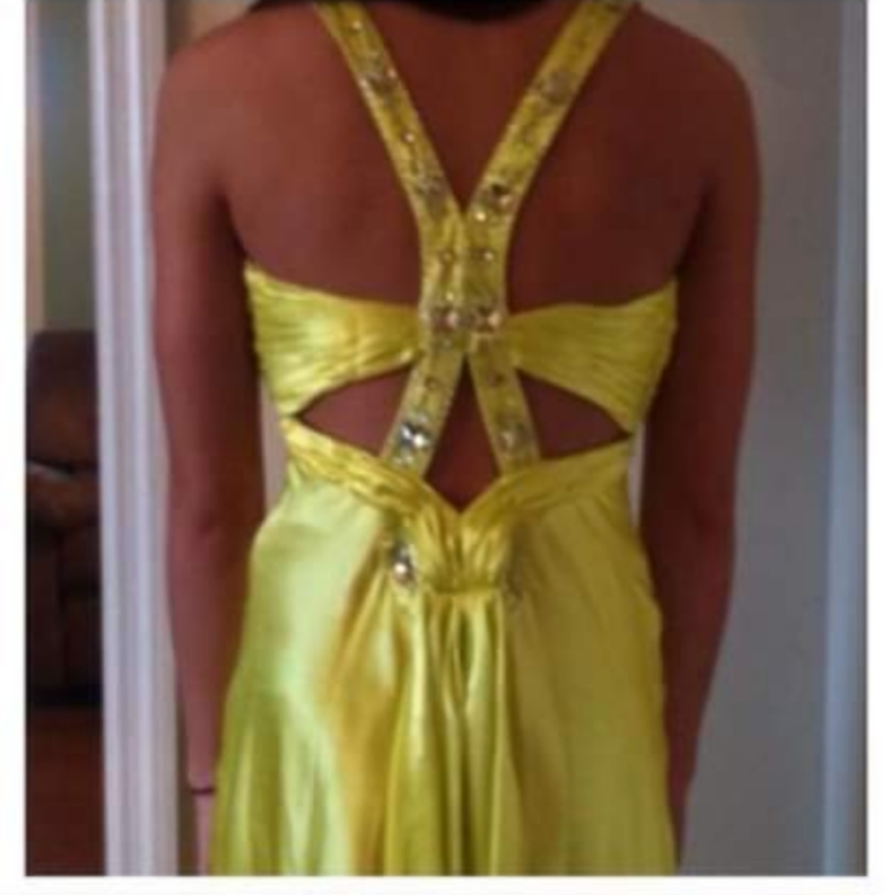 Yellow Prom Dress